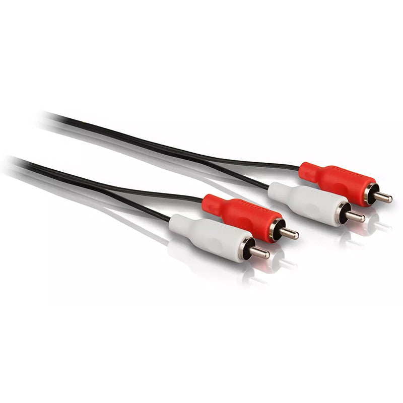 Cablu audio 2 x RCA tată - 2 x RCA tată de 1,5 m Philips PH-SWA2521W