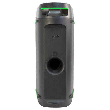 Boxă portabilă LED 2×6.5" 100 W Bluetooth, USB, microSD Ibiza Sound PHANTOM