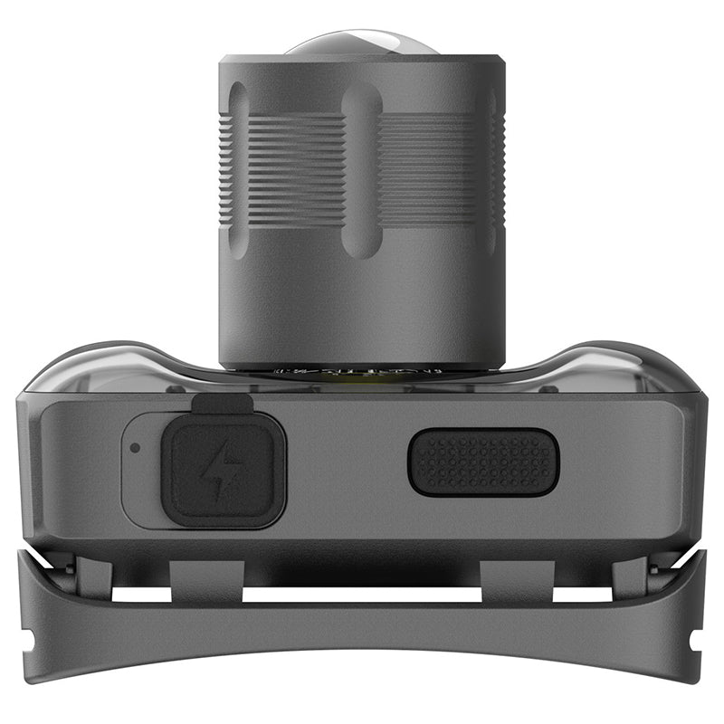 Lanternă frontală LED cu zoom telescopic și baterie de 500 mAh cu încărcare USB-C PHL2922