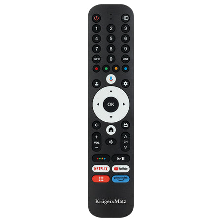 Telecomandă Google TV pentru televizoare Kruger Matz PIL0373 Kruger Matz PIL0373