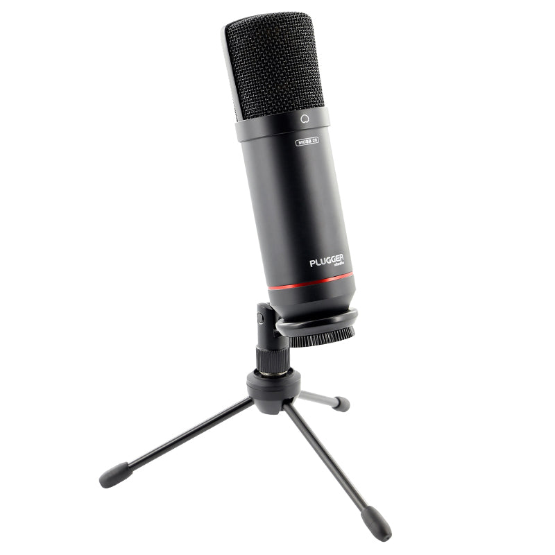 Microfon USB pentru studio, streaming și podcast Plugger PLUMUSB20