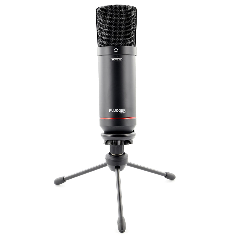 Microfon USB pentru studio, streaming și podcast Plugger PLUMUSB20