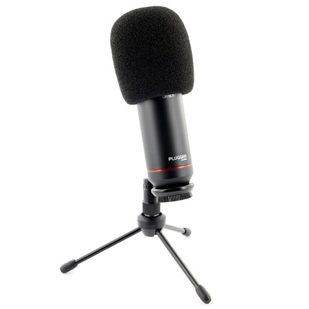 Microfon USB pentru studio, streaming și podcast Plugger PLUMUSB20
