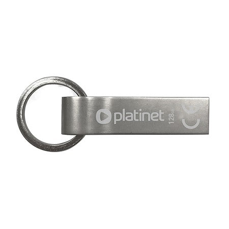 Memorie USB K-DEPO de 128 GB cu interfață USB 2.0 și carcasă metalică Platinet PLYFD128GKD