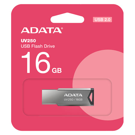 Memorie USB UV250 de 16 GB USB 2.0 cu carcasă metalică Adata PLYFD16GUV250