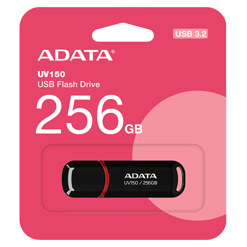 Stick USB 3.0 de 256 GB model UV150 Adata PLYFD256UV150