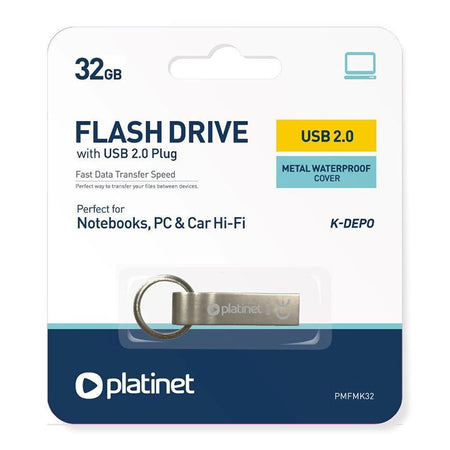 Memorie USB de 32 GB cu interfață USB 2.0 Platinet PLYFD32GKD