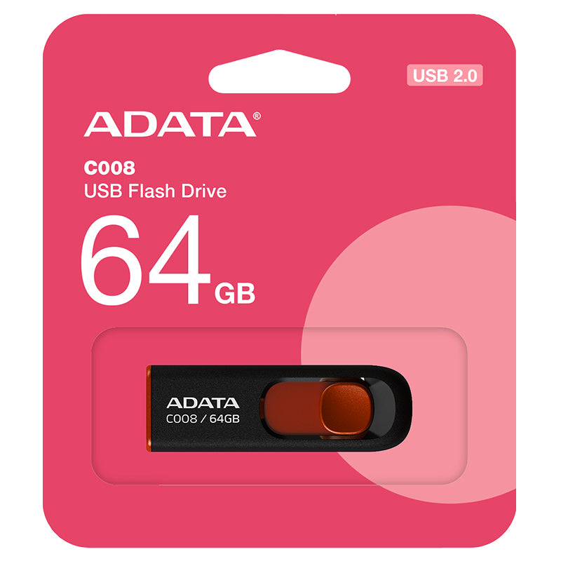 Stick USB model C008 de 64 GB Adata PLYFD64GC008