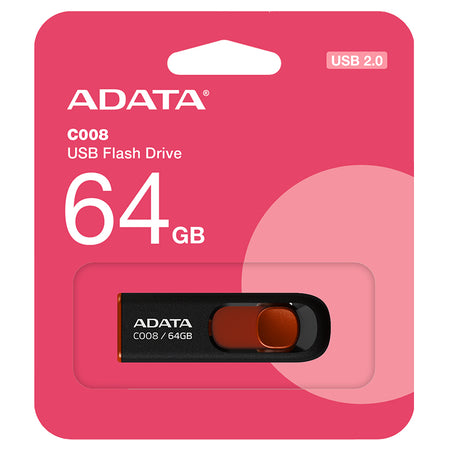 Stick USB model C008 de 64 GB Adata PLYFD64GC008