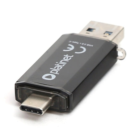 Memorie USB 3.0 și USB Type-C de 64 GB C-DEPO Platinet PLYFD64GPLC