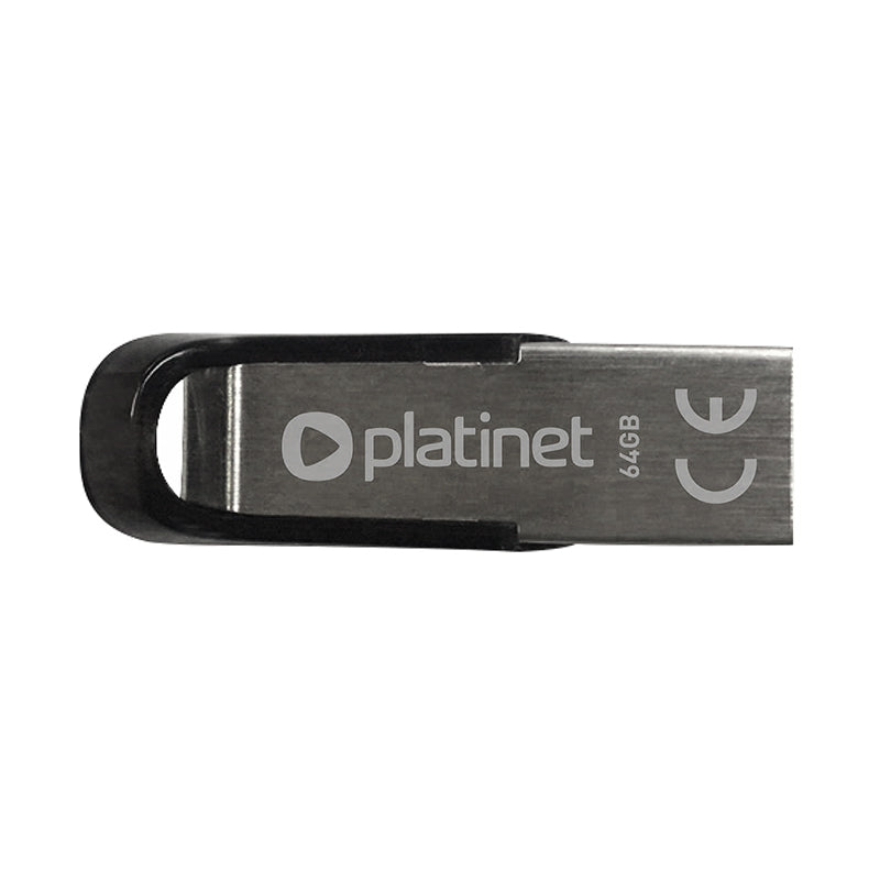 Memorie USB de 64 GB S-DEPO cu conector USB 2.0 Platinet PLYFD64GSD