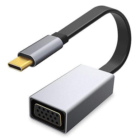 Adaptor USB-C la VGA mamă cu rezoluție 1080p la 60 Hz Platinet PMMA9089