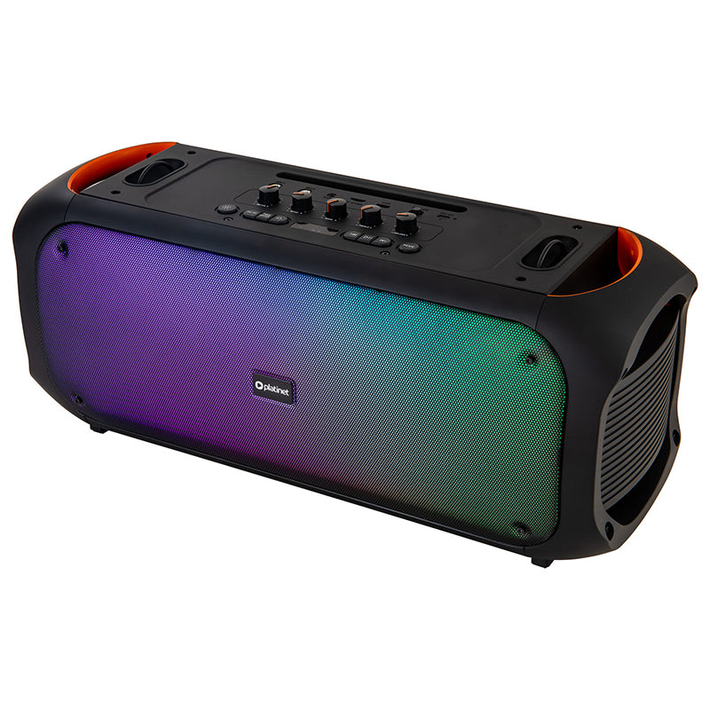 Boxă portabilă Boombox Light Fusion RGB de 60 W cu Bluetooth 5,3 Platinet PMPB360