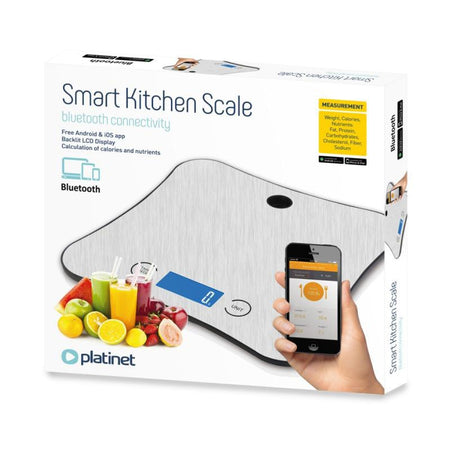 Cântar inteligent de bucătărie cu Bluetooth și capacitate de 5 kg Platinet PNKS18