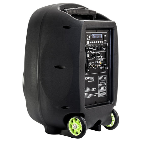 Boxă portabilă 12 inch 350 W RMS, Bluetooth, USB, microfon fără fir - Ibiza Sound PORT12VHFMKII