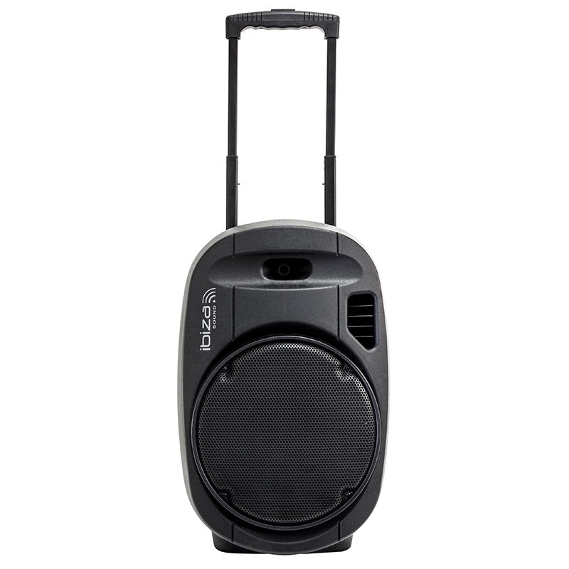 Boxă portabilă 12 inch 350 W RMS, Bluetooth, USB, microfon fără fir - Ibiza Sound PORT12VHFMKII