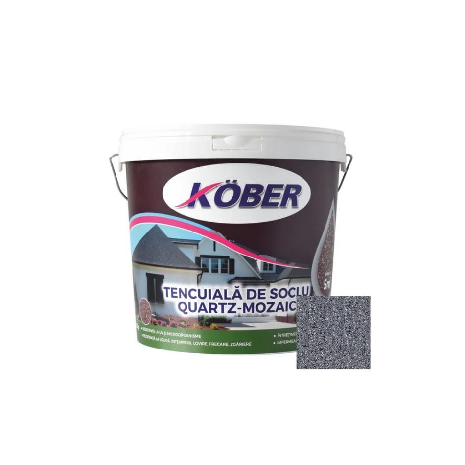 Tencuială decorativă mozaicată pentru soclu G310, 25 kg