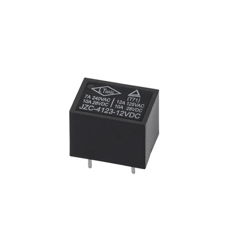 Releu electromagnetic miniatură JZC-4123-12 de 12 VDC cu 5 pini PRE0006