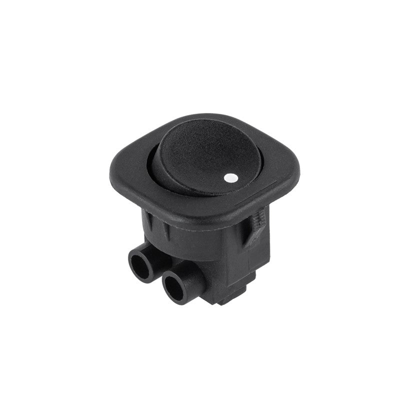 Întrerupător îngropat rotund RS101 negru de 3 A / 230 V AC PRK0009A