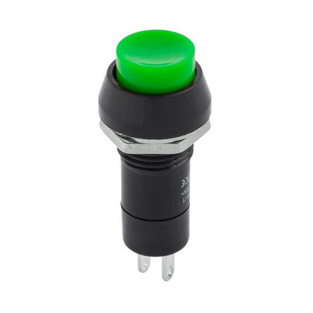 Întrerupător prin apăsare rotund verde 1 A / 230 V c.a. PBS 11A PRK0011D