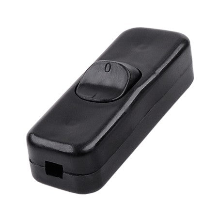 Întrerupător pe fir 3 A/250 V negru PRK0073