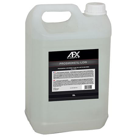 Lichid fum profesional 5 l pentru Lowfog, efect dens, AFX PROSMOKE5LLOW