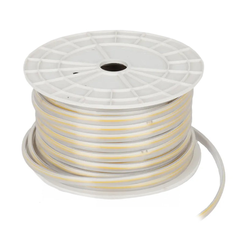 Bandă LED COB flexibilă de 10 mm la 6000 K pe rolă de 100 m PS-1417