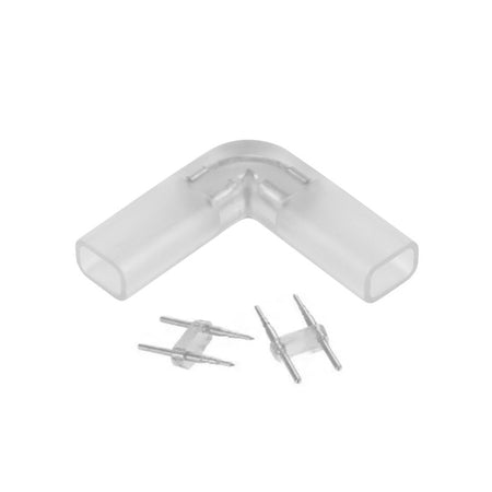 Conector în formă de L pentru bandă LED flexibilă de 8 mm PS-883