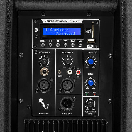 Boxă activă 15 inch 200 W Bluetooth, USB, SD, FM BoomTone DJ PS15A-BT