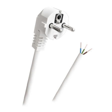 Cablu electric cu ștecher și capăt dezizolat 3 × 1 mm² de 3 m PS3X1-3