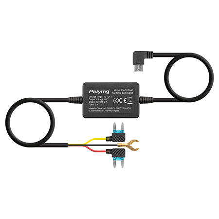 Adaptor de alimentare auto pentru cameră DVR cu USB-C de la 12-24 V la 5 V/2 A Peiying PY-DVR040