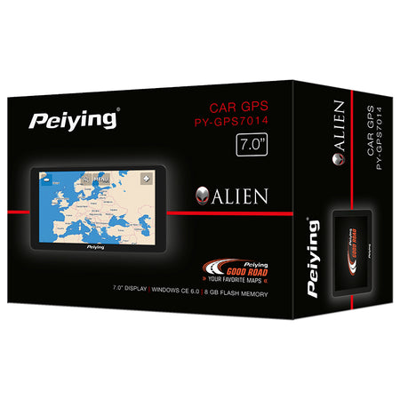 Sistem de navigație GPS cu ecran de 7 inch și hartă Europa Peiying PY-GPS7014.1