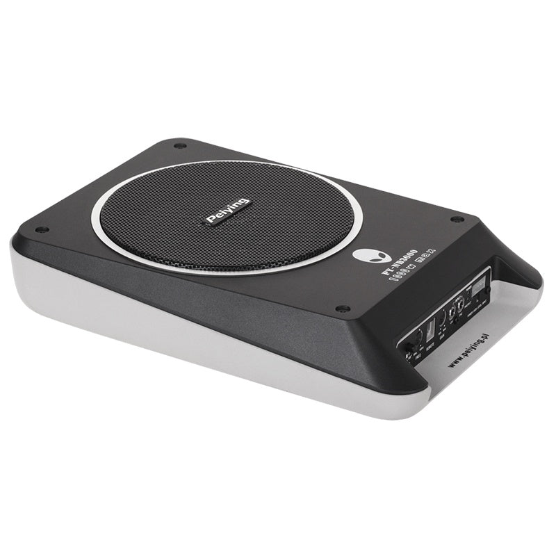 Subwoofer activ auto cu amplificator încorporat, putere maximă 200 W și impedanță 4 Ohmi Peiying PY-NB3000