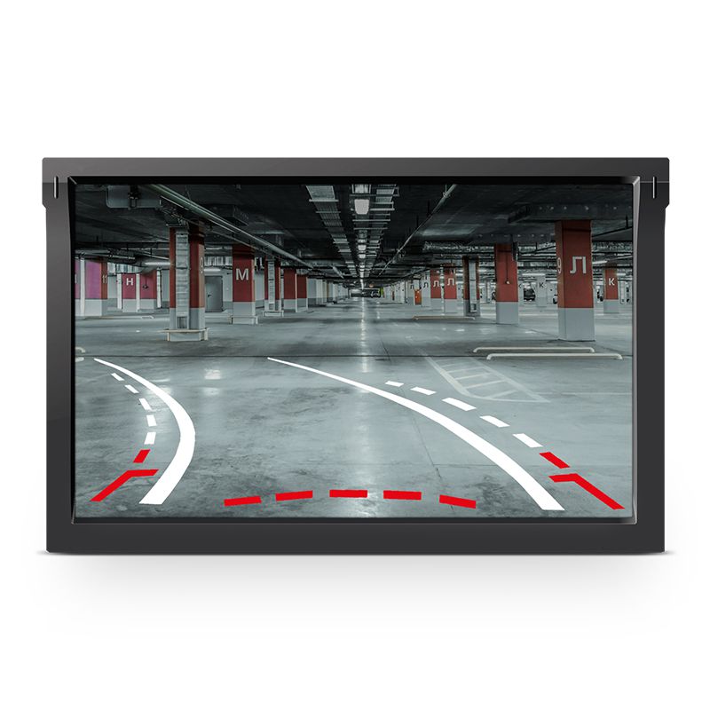 Cameră marșarier în ramă plăcuță înmatriculare cu unghi 140° și protecție IP67 Peiying PY0105