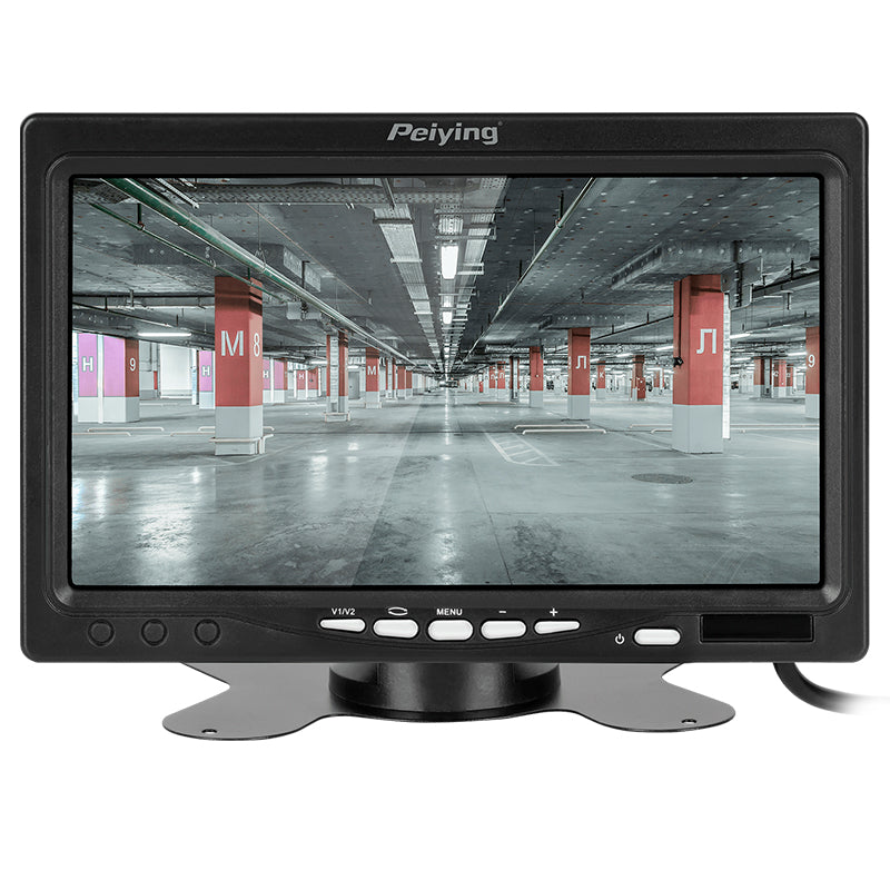 Monitor auto TFT de 7 inch cu 2 intrări video Peiying PY0110