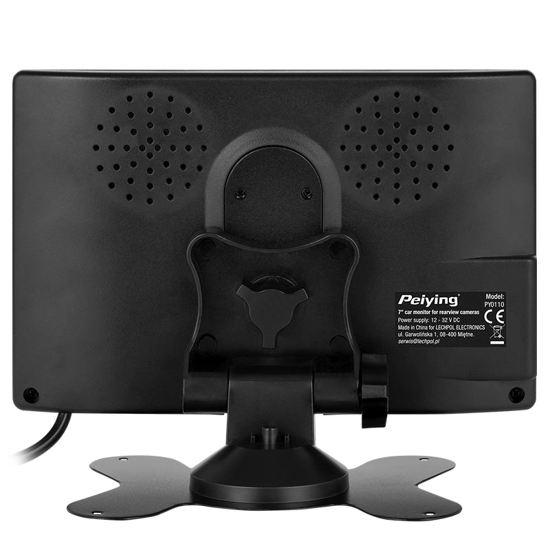Monitor auto TFT de 7 inch cu 2 intrări video Peiying PY0110