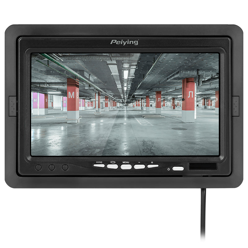 Monitor auto TFT de 7 inch cu 2 intrări video Peiying PY0110