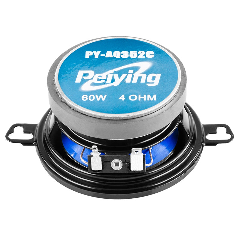 Set difuzoare auto de 3,5 inch cu putere maximă de 60 W Peiying PYAQ352C