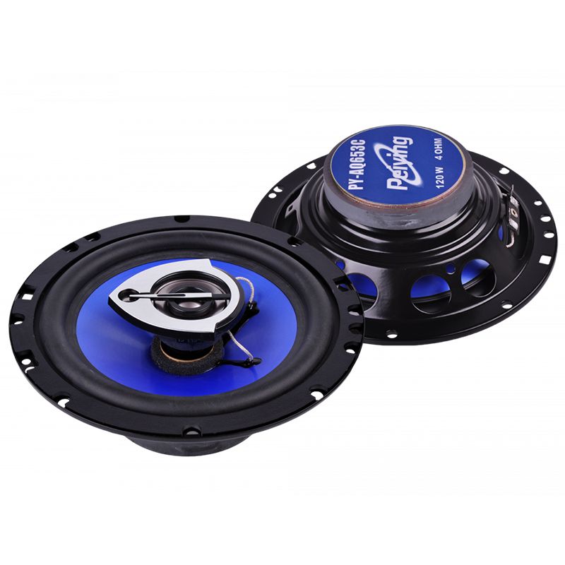 Set difuzoare auto de 6,5 inch cu putere maximă de 120 W Peiying PYAQ653C