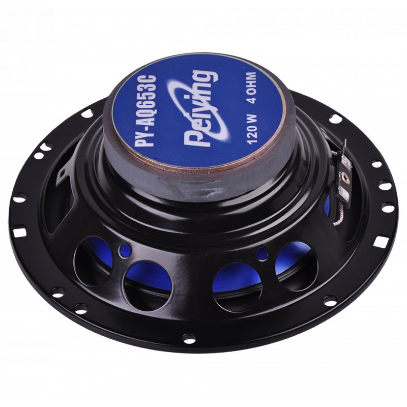 Set difuzoare auto de 6,5 inch cu putere maximă de 120 W Peiying PYAQ653C