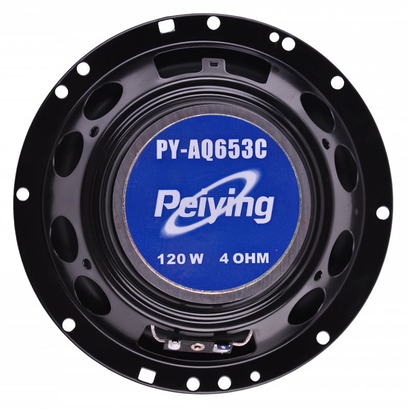 Set difuzoare auto de 6,5 inch cu putere maximă de 120 W Peiying PYAQ653C