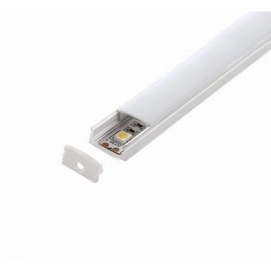 Profil Aluminiu Pentru Banda Led 2m 17.4mm X 12.1mm Mat