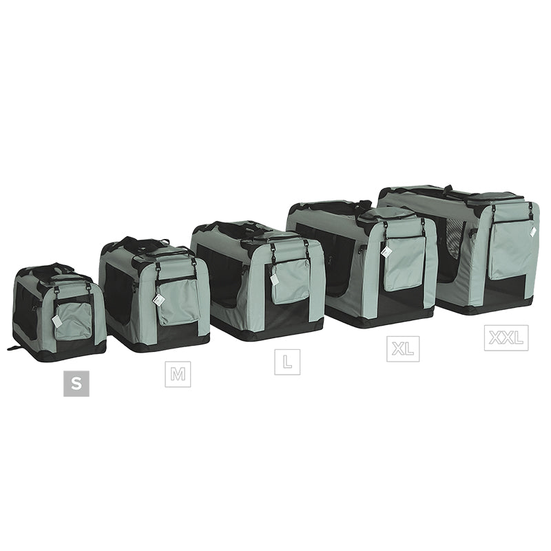 Geantă de transport animale pliabilă cu ventilație din plasă de 50 × 34 × 36 cm Rebel RA-1301
