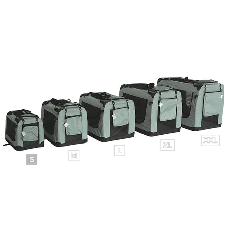 Geantă de transport animale pliabilă cu ventilație din plasă de 50 × 34 × 36 cm Rebel RA-1301
