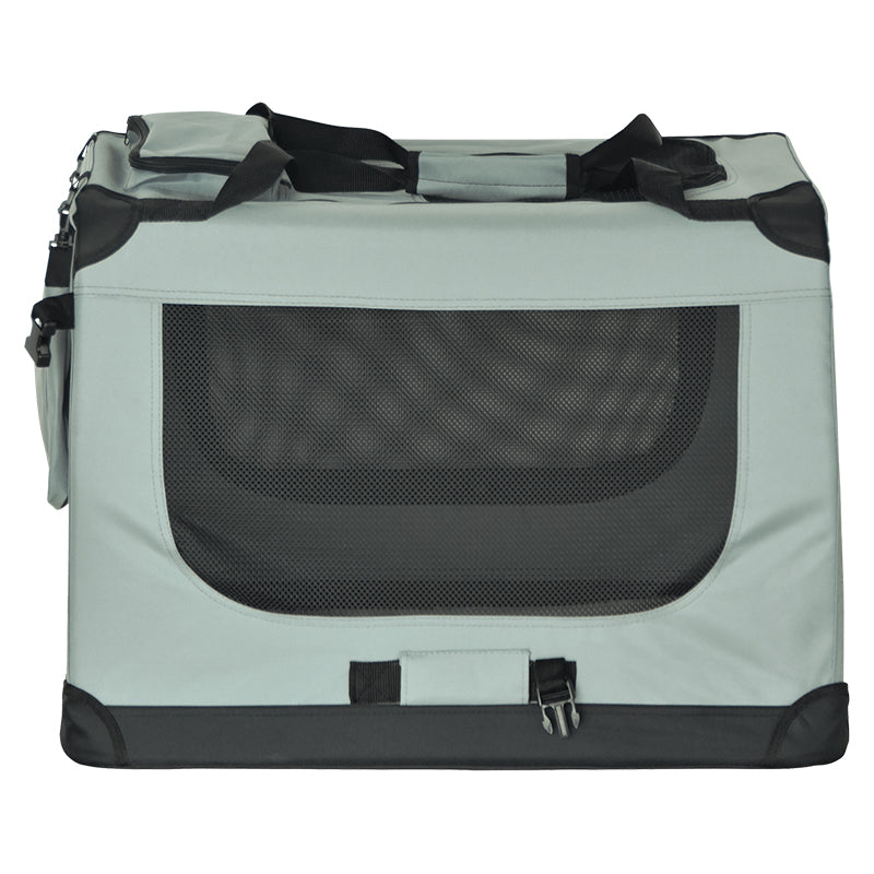 Geantă de transport animale pliabilă cu pereți din plasă 60 × 42 × 42 cm Rebel RA-1302