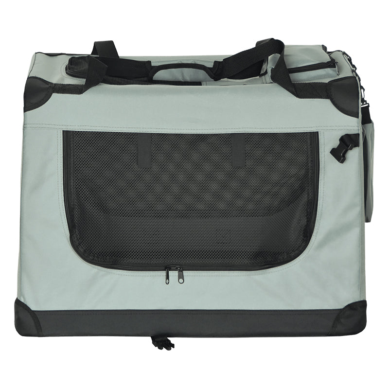 Geantă pliabilă de transport animale cu ventilație din plasă 90 × 61 × 65 cm Rebel RA-1305