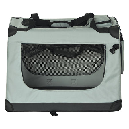 Geantă pliabilă de transport animale cu ventilație din plasă 90 × 61 × 65 cm Rebel RA-1305