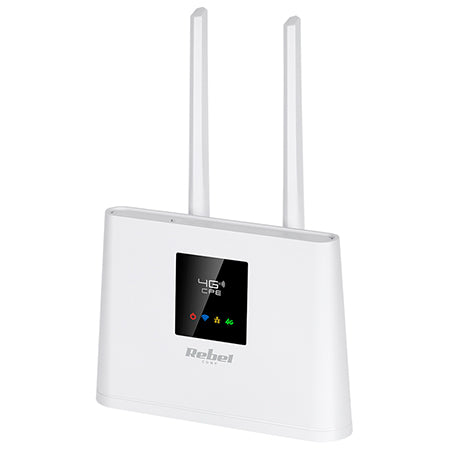 Router 4G LTE cu Wi-Fi, microSIM, 10 utilizatori, Rebel RB-0702