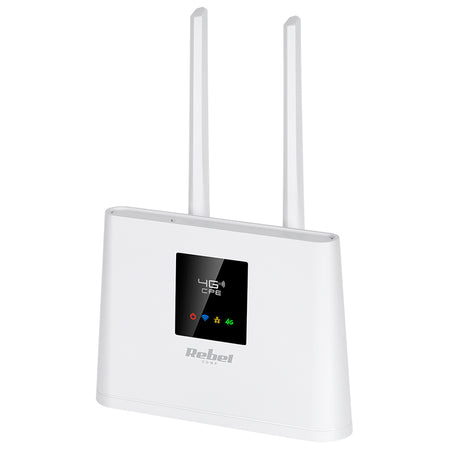 Router 4G LTE cu Wi-Fi, microSIM, 10 utilizatori, Rebel RB-0702