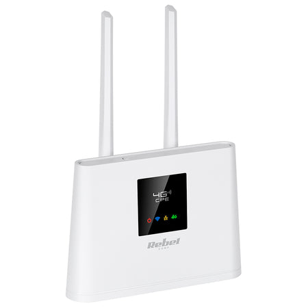 Router 4G LTE cu Wi-Fi, microSIM, 10 utilizatori, Rebel RB-0702